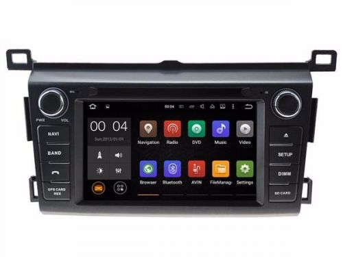 7&#034; android 5.1 navi car dvd player radio gps stereo 2din for toyota rav4 2013-16