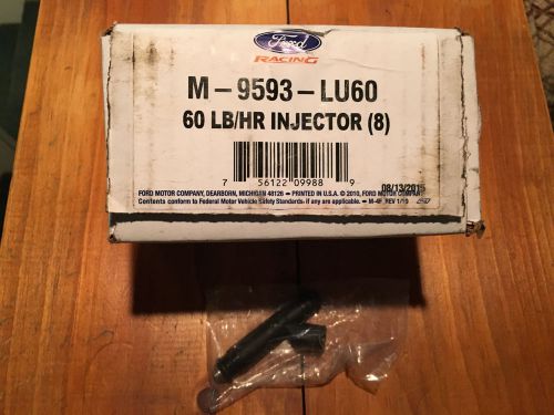Ford racing m-9593-lu60 fuel injector flow rate: 60 lbs/hr @ 39.15 psi