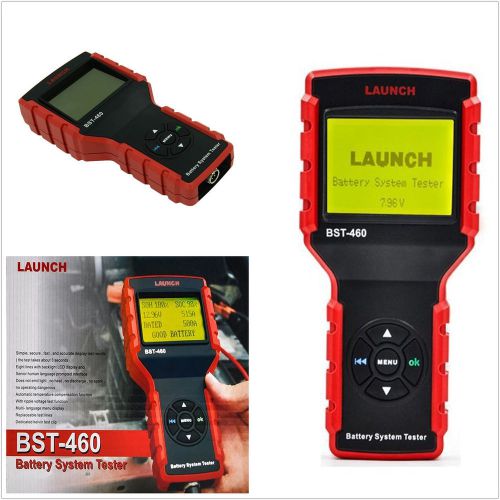 Autos launch battery tester battery system alternator diagnostic tool bst-460
