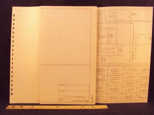 1975 75 ford parcel delivery truck electrical wiring diagrams manual ~orig