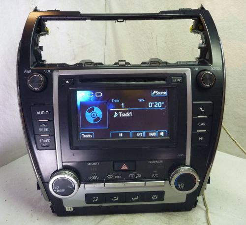 12 13 toyota camry touch screen display lcd radio mp3 cd 86140-06011 cf689