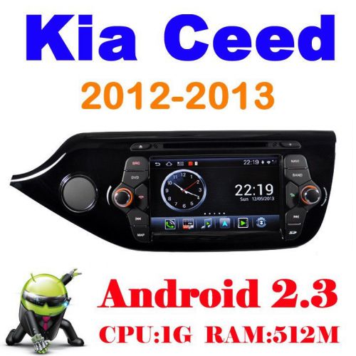 Android s150 a8 dual core 7&#034; in dash 2 din car dvd for kia ceed 2013 1gb cpu 512
