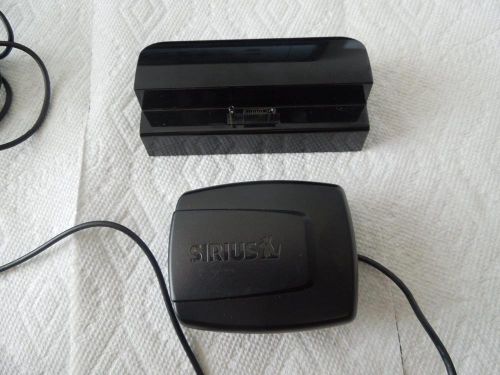 Sirius suph1 radio dock &amp; play w/ sirius antenna sir-3.3rtchid04  indoor outdoor