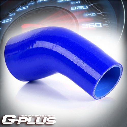 Silicone hoses 45 degree standard elbow hose 63mm 2.5&#034; turbo intercooler pipe bl