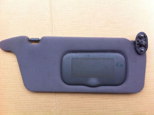 2001 2002 2003 2004 2005 honda civic sun visors right passenger dark gray.