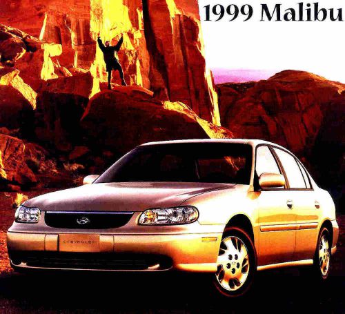 1999 chevy malibu factory brochure -malibu ls v6