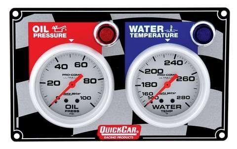 Quickcar 2 gauge panel 61-0171 ultra-lite