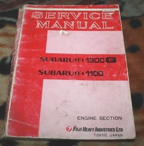 Service manual subaruff-1 1300g subaruff-1 1100 engine section fiji industries