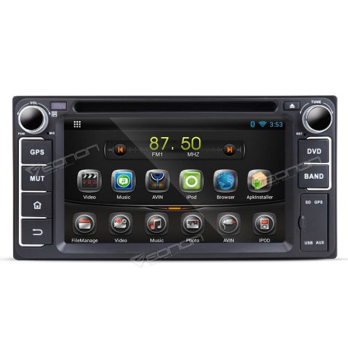 6.2&#039;&#039; hd dvd mp3 player gps wifi for toyota corolla/vios/crow android dvr obd i