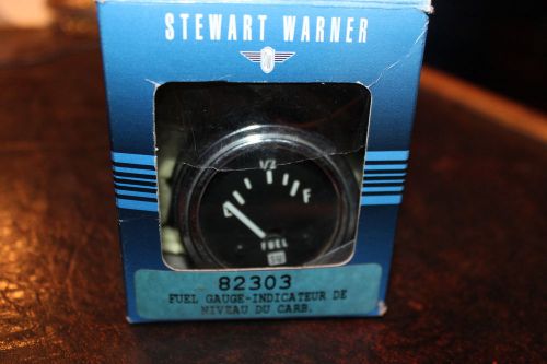 Vintage stewart warner fuel gauge #82303 euc