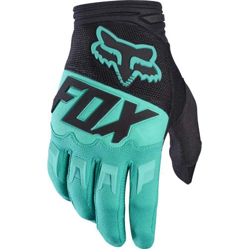 Fox racing mx moto dirtpaw race gloves green large 17291