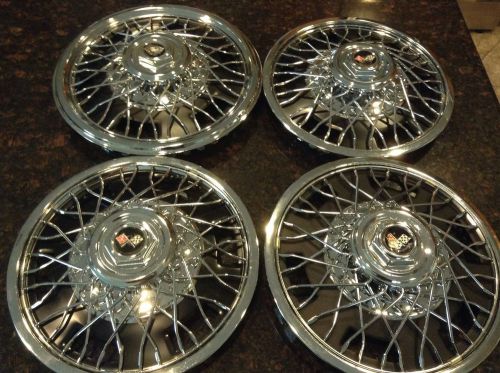 Vintage wire wheel covers hubcaps
