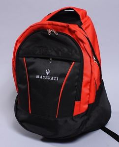New maserati black backpack bag spyder quattroporte gransport flag
