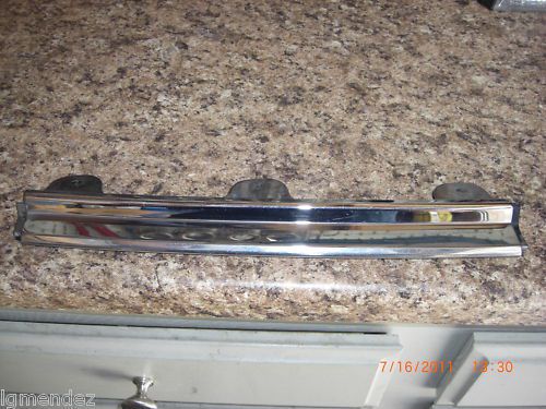 84-88 oem toyota cressida headlight upper chrome trim r