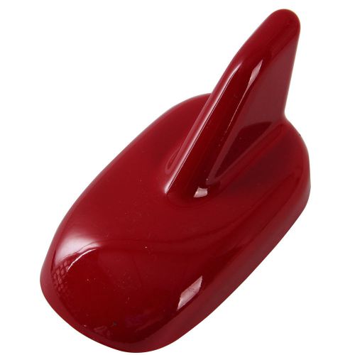 Universal abs car auto red shark fin roof mount decorative antenna dummy aerial