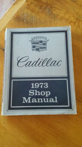 1973 cadillac shop manual