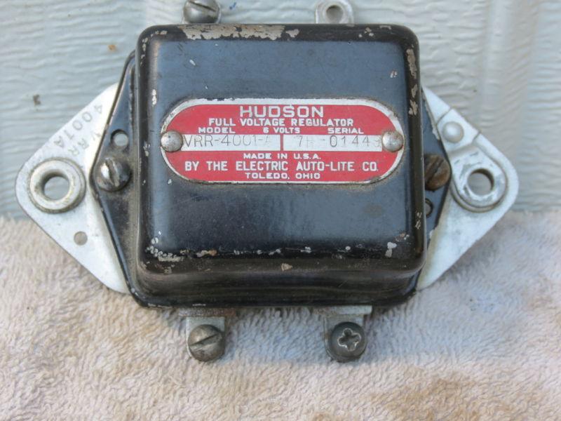 Hudson 6 volt regulator