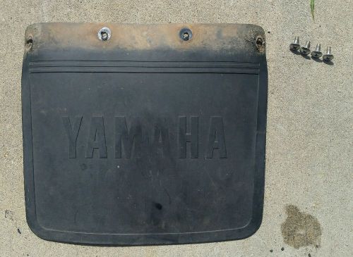 Yamaha ytm 200 front fender mud flap