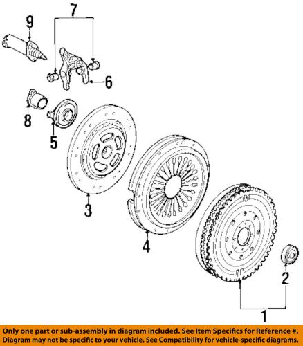 Porsche oem 95-98 911-clutch pressure plate 96411602803