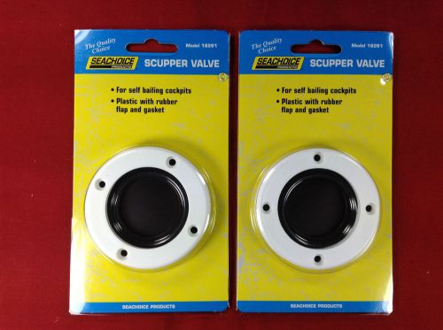 Scupper valves seachoice pair drain self bailing check flapper seachoice 18261