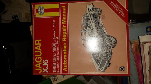 Jaguar xj6 repair manual