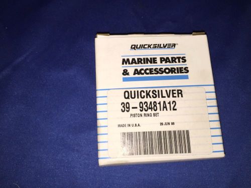 Mercury outboard standard ring set 39-93481a12