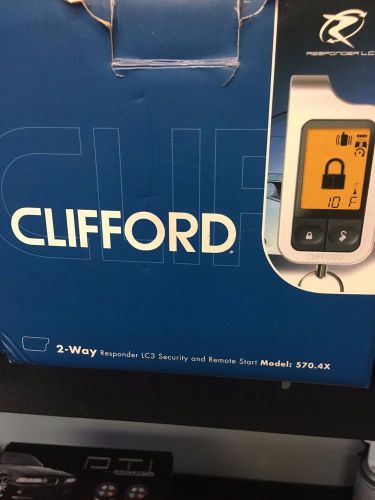 Clifford 570.4x security alarm + remote start