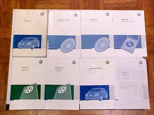 Vw jetta 07 owners manuals
