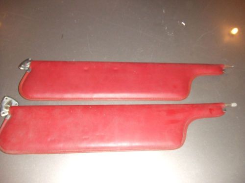 Ford truck red sun visors 1973 - 1979