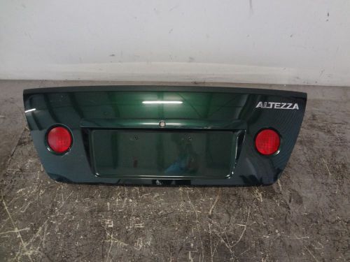 Jdm toyota altezza 98-05 sxe10 trunk lid lexus is300 98-08 trunk