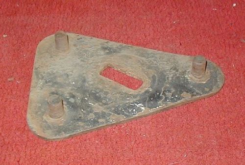 1930 1931 model a ford 5-1/2 inch mounting bolt pattern spare wheel plate,no res