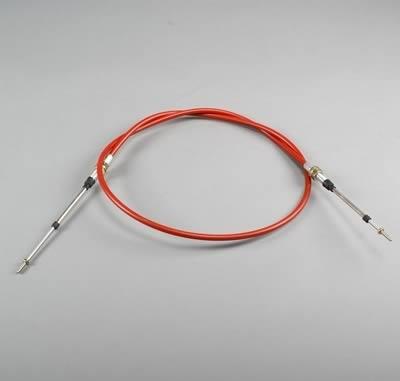 Tci auto 850600 shifter cables 3" stroke 6 ft. length red -  tci850600