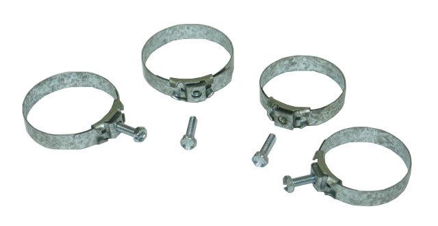 1961  corvette upper and lower hose clamps 4q61
