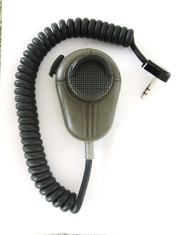 Vintage aircraft airplane pilot microphone shure brothers model cm16tf