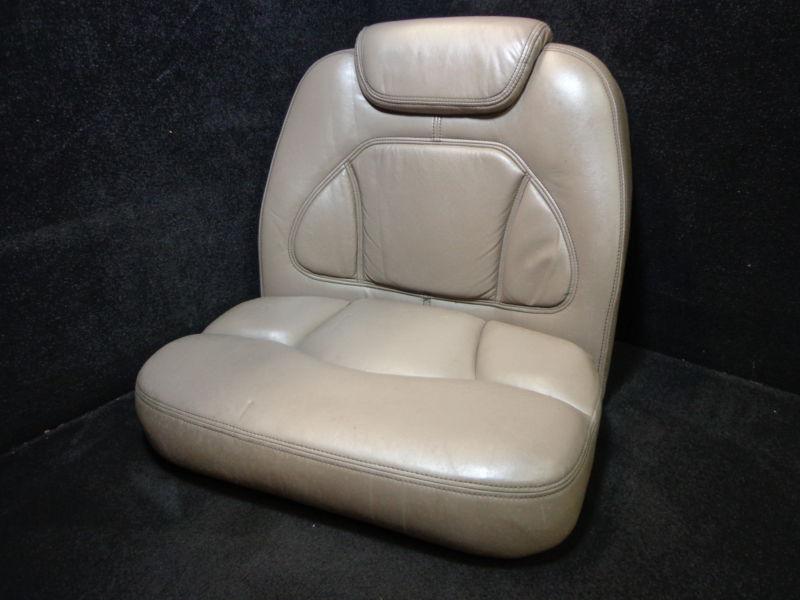 Brown skeeter bass boat seat - includes 1 seat back & 1 seat bottom cushion #dr6