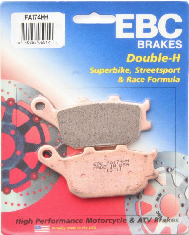 Ebc hh rear brake pads 03-10 suzuki sv650 sv-650 fa174hh