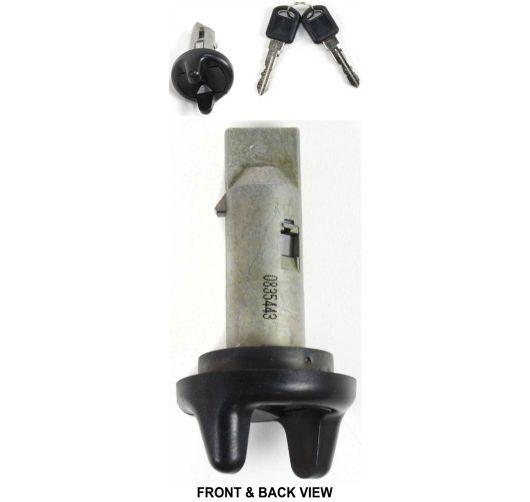 Chevy gmc ignition lock cylinder with key for models with automatic transmission