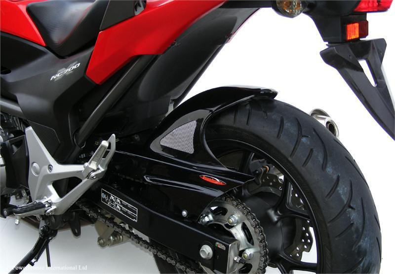 Honda nc700 nc700x s integra 700 powerbronze rear tire hugger black made in uk