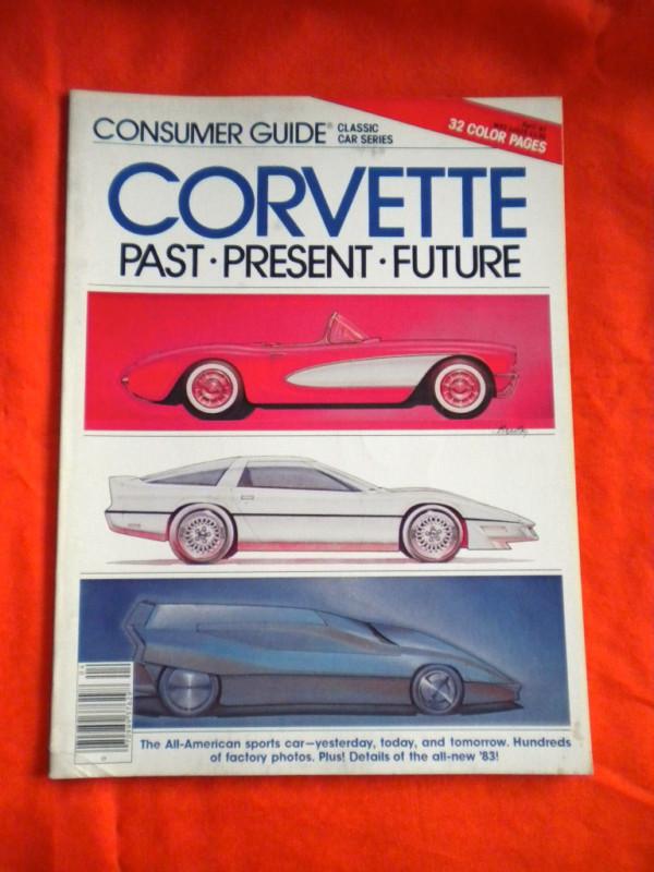 April 1982 corvette magazine classic car series past present future history 1953