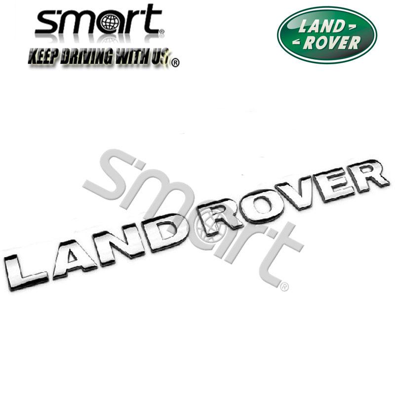 Genuine land range rover sport lr  chrome "landrover"  emblem front grille hood 
