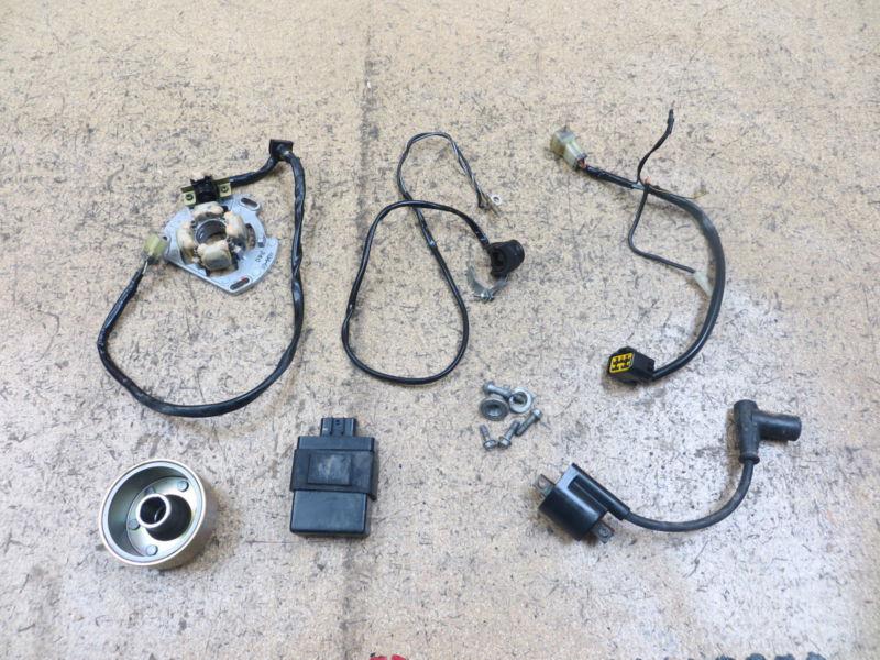 2004 04 ktm 85 sx 85sx wiring harness cdi box coil stator fly wheel electrical