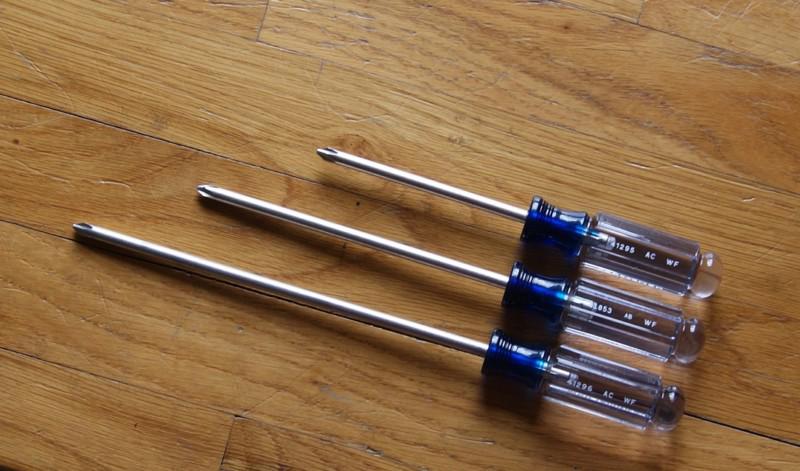 Craftsman phillips p2 screwdrivers usa 4",6",8" new