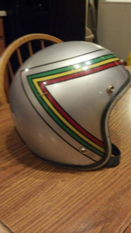 Rare 1970's john deere vintage helmet. snowmobile helmet