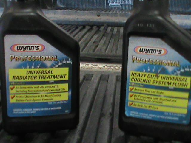 Wynns heavy duty cooling system flush and protector/conditioner 