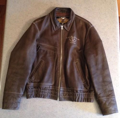Harley baltimore leather jacket size lrg