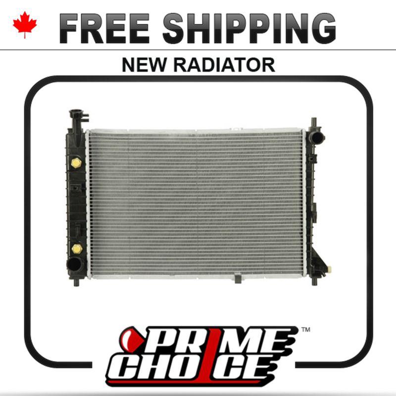 New direct fit complete aluminum radiator - 100% leak tested rad for 3.8l