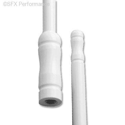 All sales 6206w stubbie universal  white antenna 6 inch for cars or trucks 