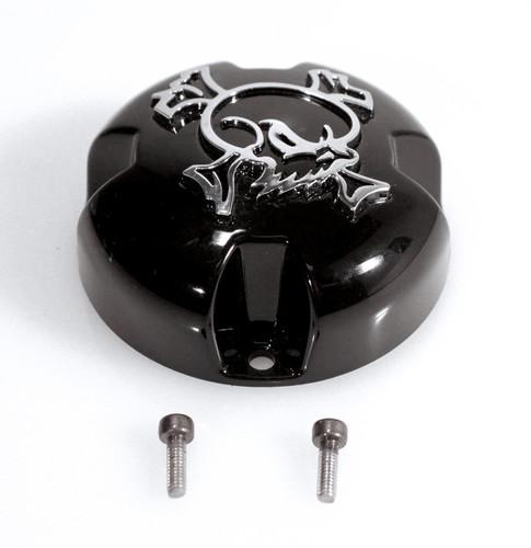 Msa black skull wheel cap (fits m12, m15, m17, m18, m20 wheels)