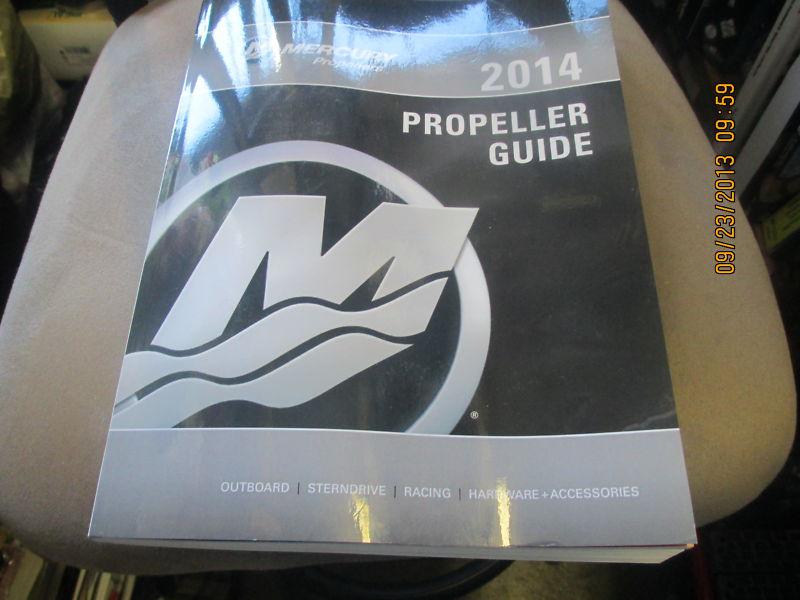 Mercury 2014 propeller guide book