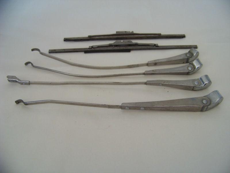 Old original 1941 ford windshield wiper arms and blades